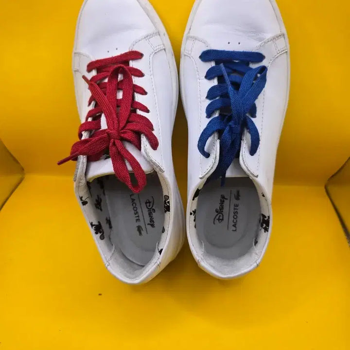 [BUNJANG] Lacoste Disney Mickey Mouse Sneakers (235) / 라코스테 와 디즈니 미키마우스콜라보 스니커즈 235