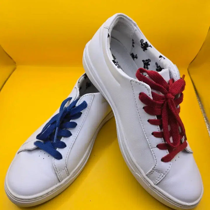 [BUNJANG] Lacoste Disney Mickey Mouse Sneakers (235) / 라코스테 와 디즈니 미키마우스콜라보 스니커즈 235