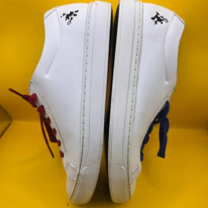 [BUNJANG] Lacoste Disney Mickey Mouse Sneakers (235) / 라코스테 와 디즈니 미키마우스콜라보 스니커즈 235
