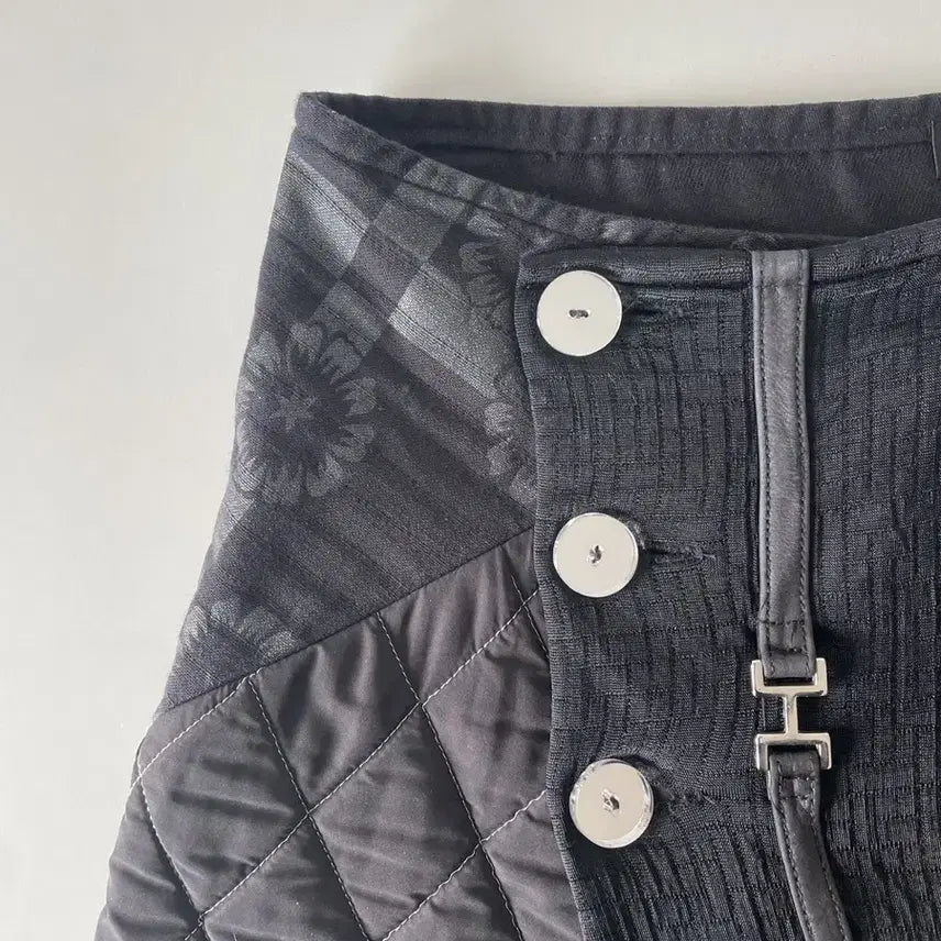 [BUNJANG] Oriental Layered Mix Mini Skirt / 오리엔탈 레이어드 믹스 미니스커트 파우닝레이어룸샵502오츠빈티지입질연