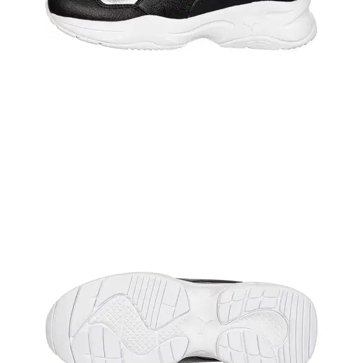 [BUNJANG] Puma Celia Mode Platform Sneakers (Black, 225) / 새상품 푸마 블랙 실리아모드 키높이 스니커즈 운동화 225사이즈