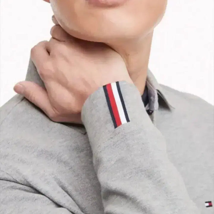 [BUNJANG] Tommy Hilfiger Long Sleeve Polo Shirt / 타미힐피거 긴팔 카라티