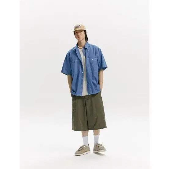 [BUNJANG] Prismworks Olive Bermuda Pants M Size / 프리즘웍스 올리브 버뮤다 팬츠 m사이즈