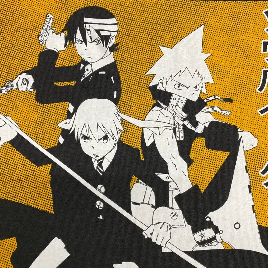 [BUNJANG] Soul Eater Official Anime T-shirt / 소울이터 오피셜 애니메이션 티셔츠