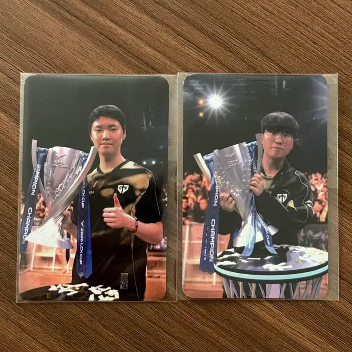 [BUNJANG] Gen.G Chovy/Kiin LCK Cup Commemorative Photocard / 젠지 GENG CHOVY KIIN 쵸비 기인 LCK CUP 우승기념포카