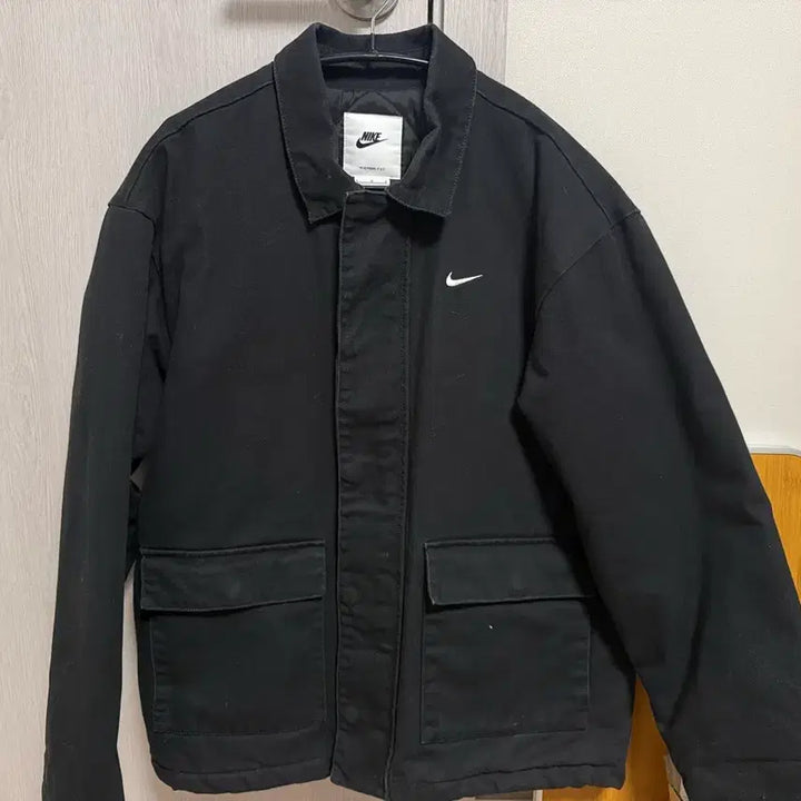 [BUNJANG] Nike NSW Work Jacket Black / 나이키 NSW 워크 자켓 블랙