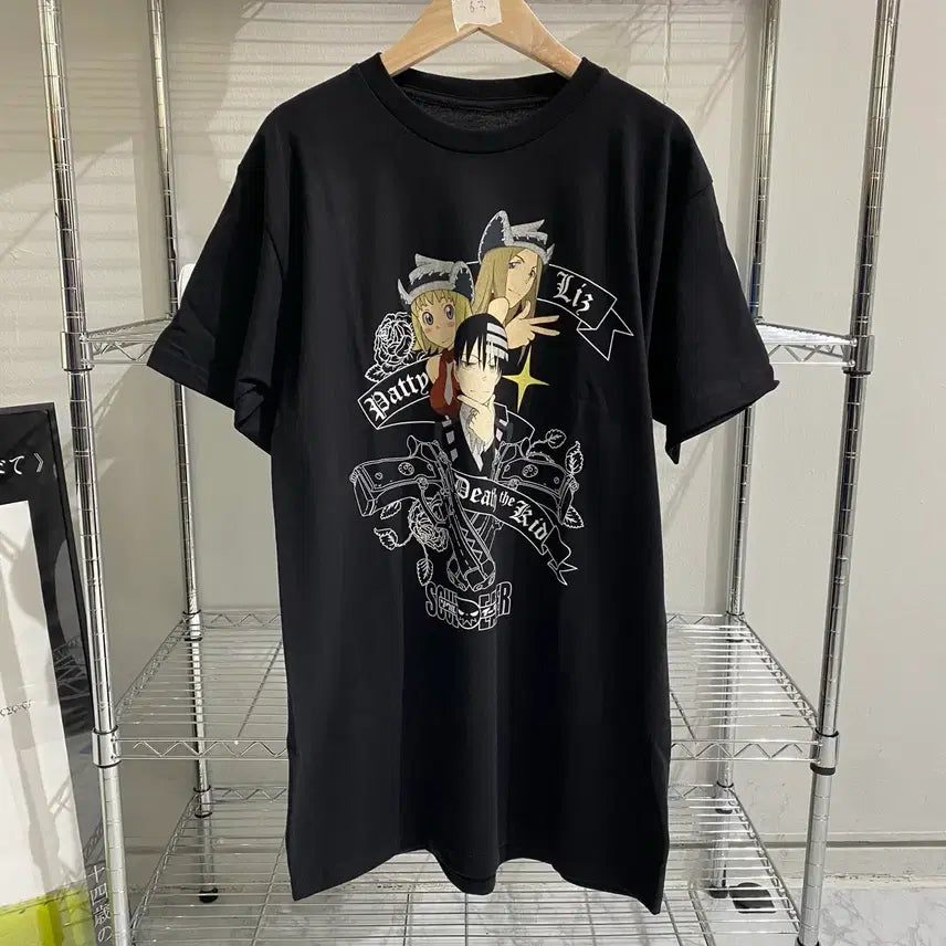 [BUNJANG] Soul Eater Official Animation T-Shirt / 소울이터 오피셜 애니메이션 티셔츠
