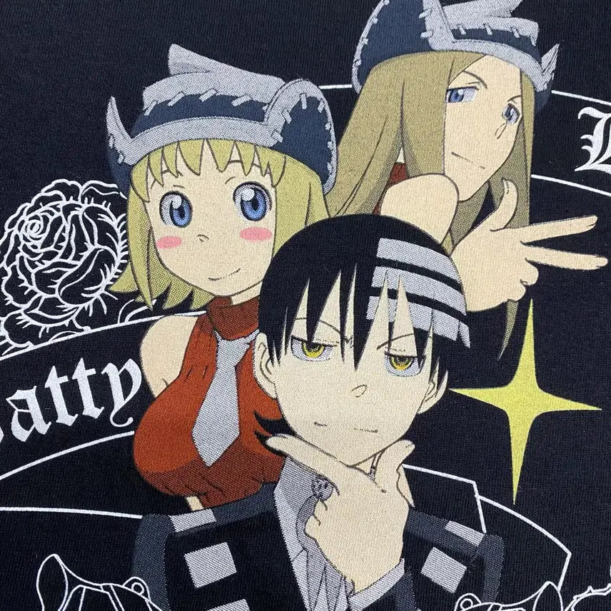 [BUNJANG] Soul Eater Official Animation T-Shirt / 소울이터 오피셜 애니메이션 티셔츠