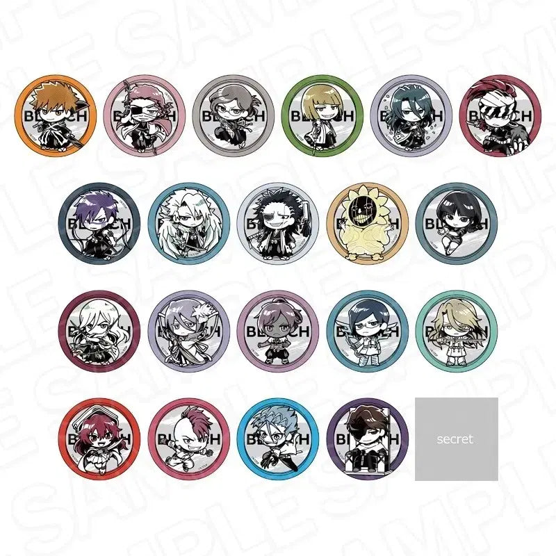 [BUNJANG] Bleach Grimmjow Monocolor Can Badge / 블리치 모노컬러 캔뱃지 그림죠 판매