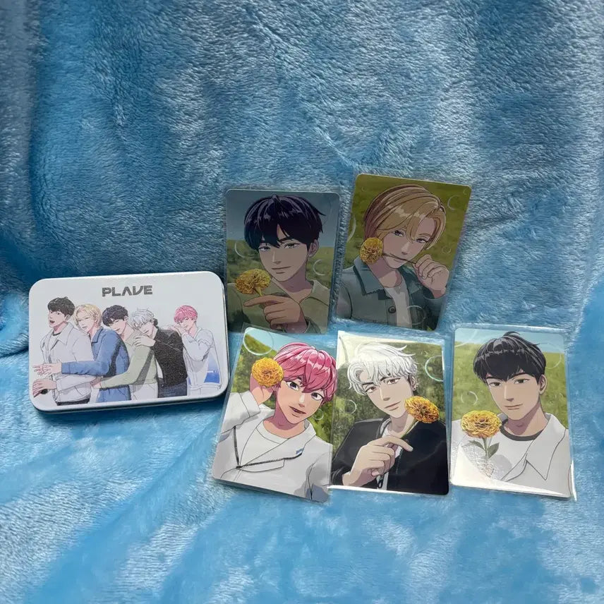 [BUNJANG] PLAVE Mediheal 2nd Tin Case + Photocard Bundle Set / 플레이브 메디힐 2차 틴케이스 + 포토카드 일괄