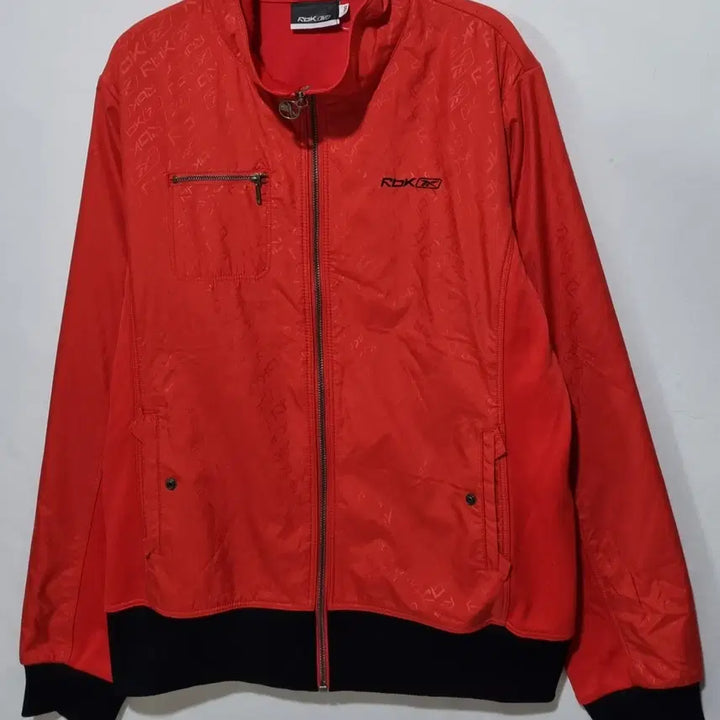 [BUNJANG] Reebok Vintage Red Training Zip-up Jacket / L (77) 리복 빈티지 레드 트레이닝 집업