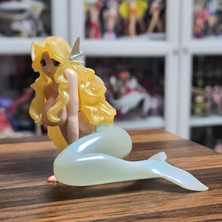 [SOLD OUT] 캠콤 다크스토커즈 뱀파이어 리쿠오 아울바스 인어 A타입 유진 가챠 정크