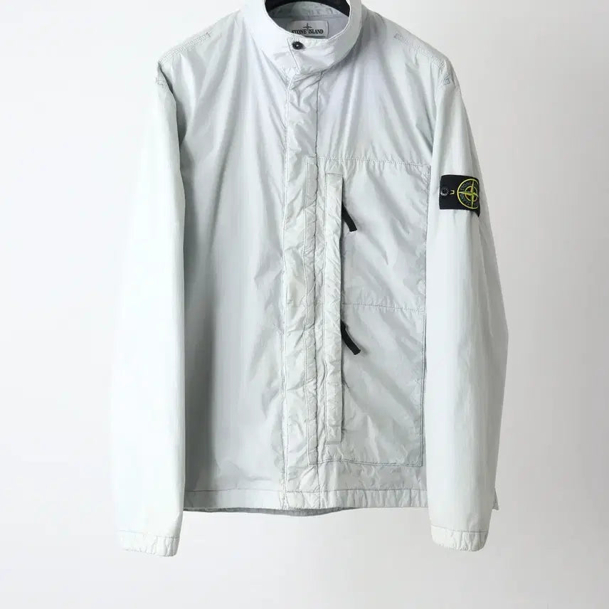 [SOLD OUT] 스톤아일랜드 크링클랩스 오버셔츠 아이스 XL팝니다.