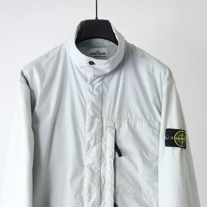 [SOLD OUT] 스톤아일랜드 크링클랩스 오버셔츠 아이스 XL팝니다.