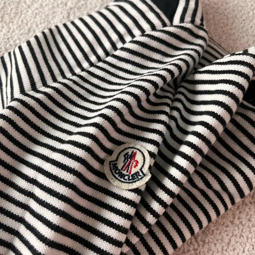 [BUNJANG] Moncler Striped Long Sleeve Dress / 몽클레어 스트라이프 긴팔 원피스