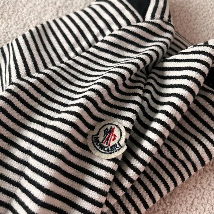 [BUNJANG] Moncler Striped Long Sleeve Dress / 몽클레어 스트라이프 긴팔 원피스