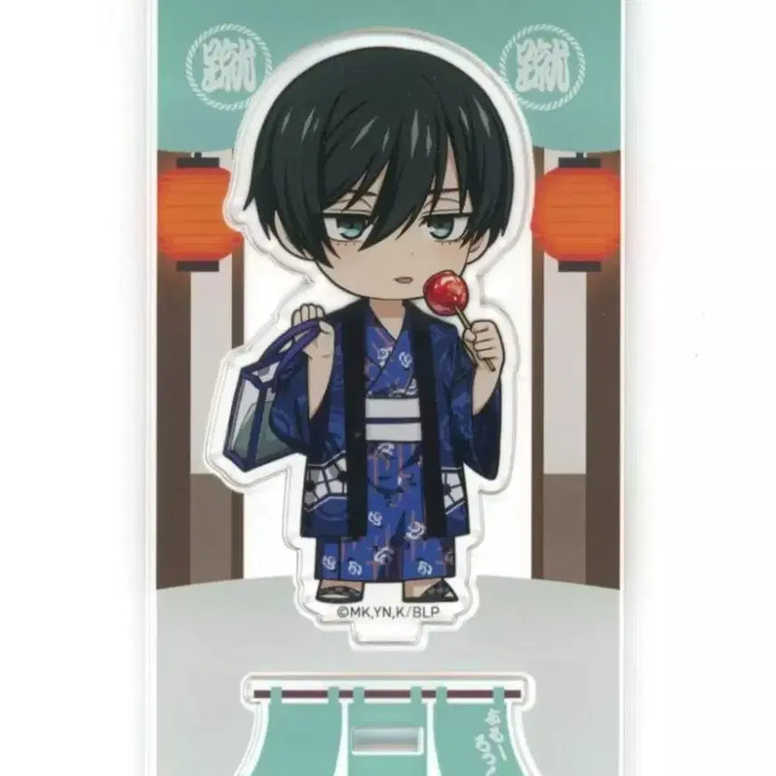 [BUNJANG] Blue Lock Itoshi Rin Acrylic Stand / 블루록 콜라보 아크릴 이토시린 축제의 온천 여행