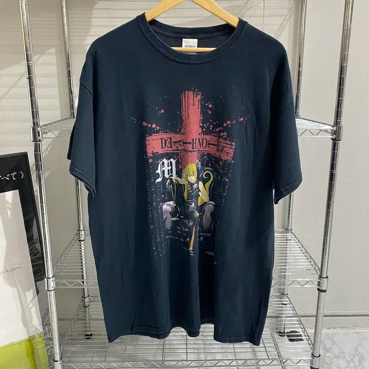 [BUNJANG] Death Note Bootleg Anime T-shirt / 데스노트 멜로 부틀렉 애니메이션 티셔츠
