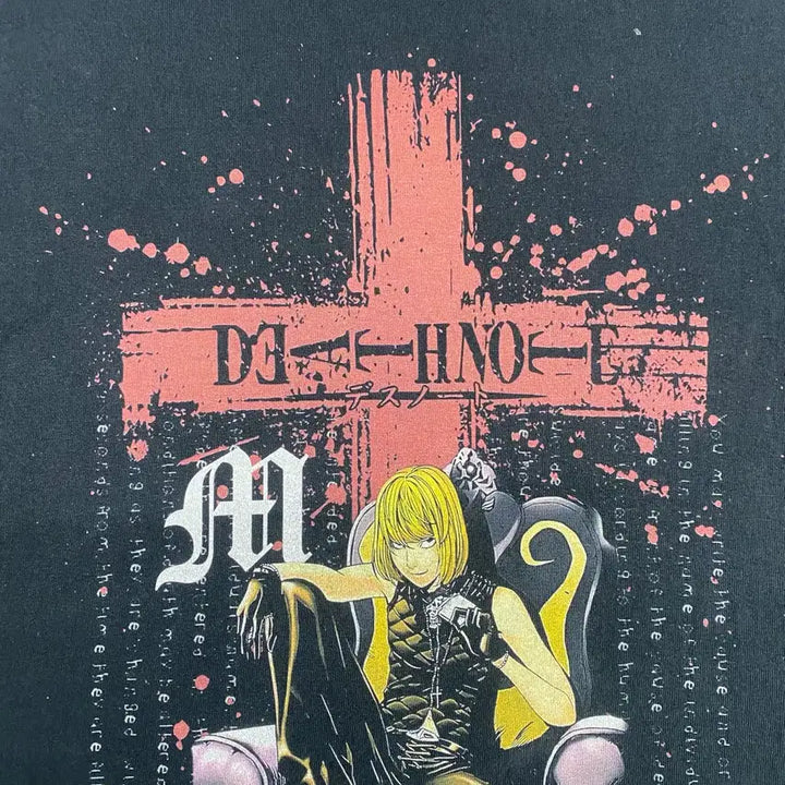 [BUNJANG] Death Note Bootleg Anime T-shirt / 데스노트 멜로 부틀렉 애니메이션 티셔츠