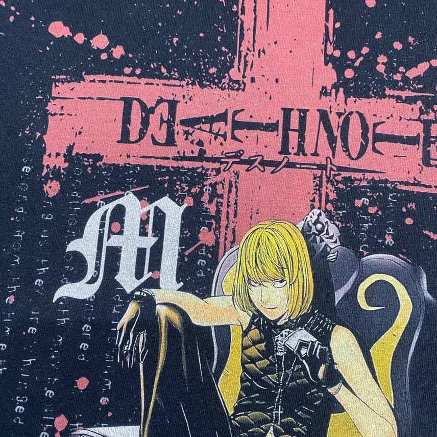 [BUNJANG] Death Note Bootleg Anime T-shirt / 데스노트 멜로 부틀렉 애니메이션 티셔츠
