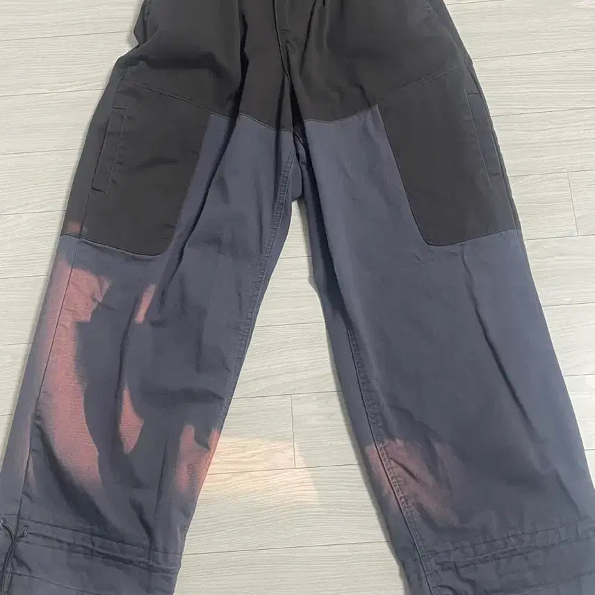 [BUNJANG] Big Union Wide Tail Pocket Pants Navy S / 상태최상) 빅유니온 와이드 테일 포켓 팬츠 네이비 S