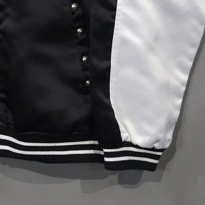 [BUNJANG] Unique Skull Embroidery Souvenir Jacket / (데미지 할인)유니크 스카잔 봄 자켓입니다.