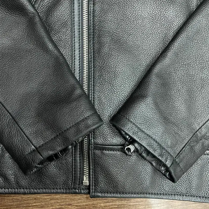 [BUNJANG] T.I For Men Leather Biker Jacket / 티아이포맨 양가죽 라이더 바이커 자켓 블랙 95