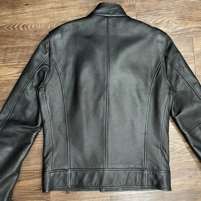 [BUNJANG] T.I For Men Leather Biker Jacket / 티아이포맨 양가죽 라이더 바이커 자켓 블랙 95