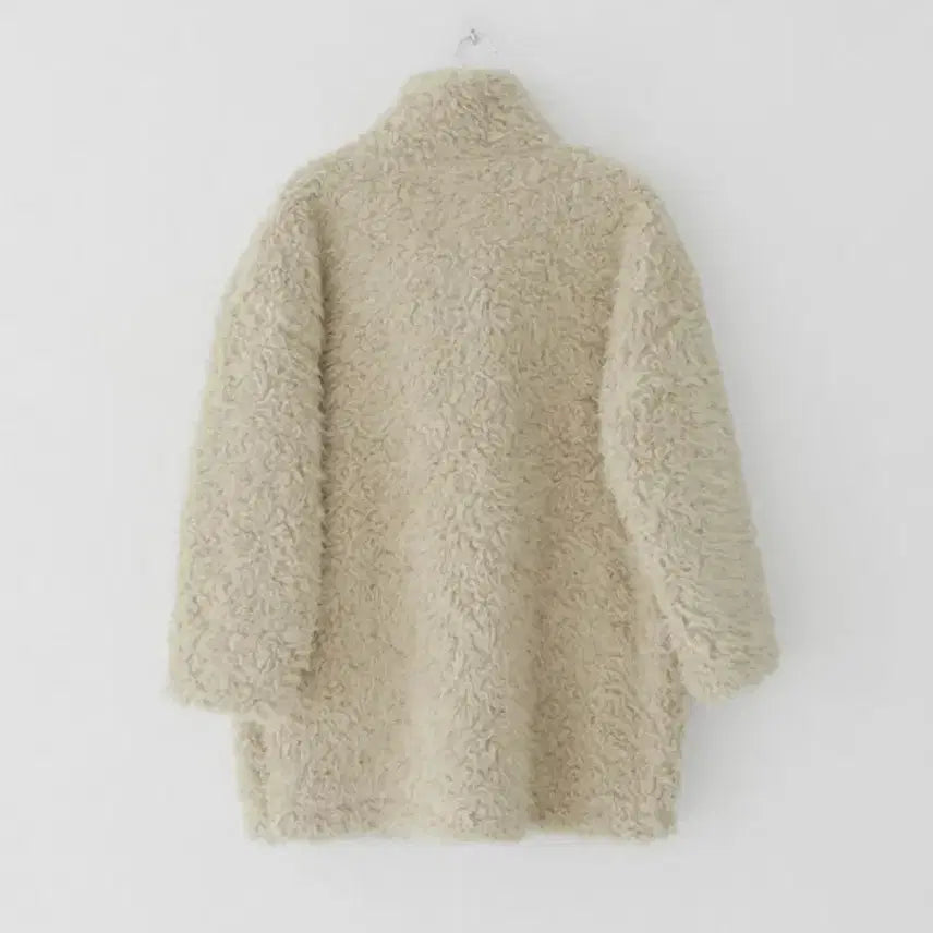 [BUNJANG] Manique Beige Fur Jacket / 매니크 베이지 퍼 자켓