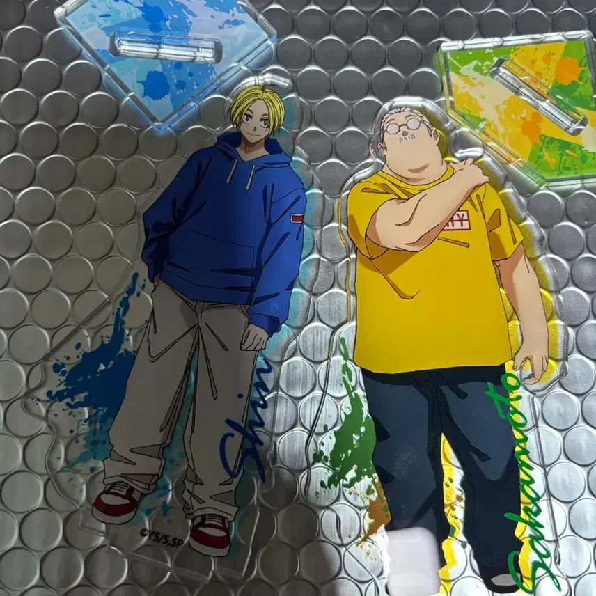 [BUNJANG] Sakamoto Days Daiso Acrylic Stand Set / 사카모토데이즈 일본 다이소 아크릴 신 사카모토타로 세트