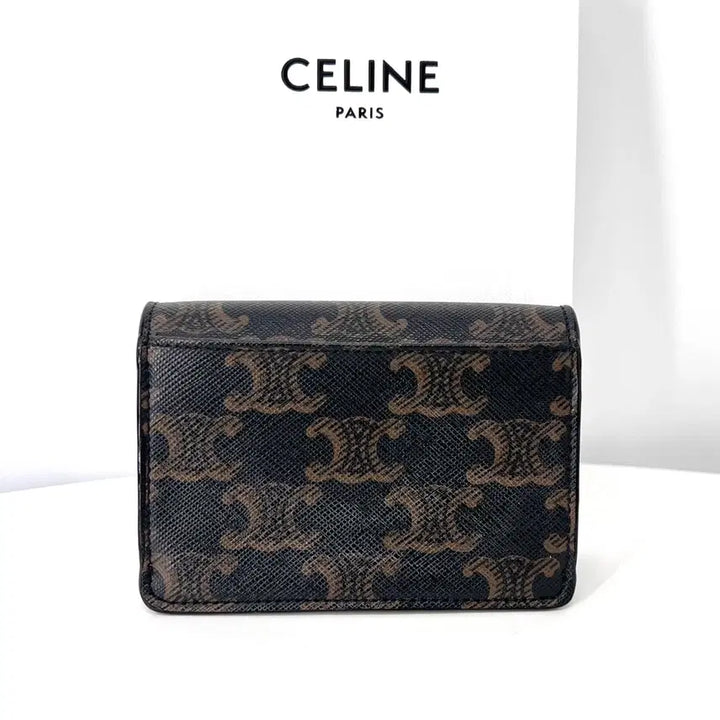 [BUNJANG] Celine Triomphe Flap Card Wallet / [100%정품] 셀린느 트리오페 플랩 여성 카드지갑