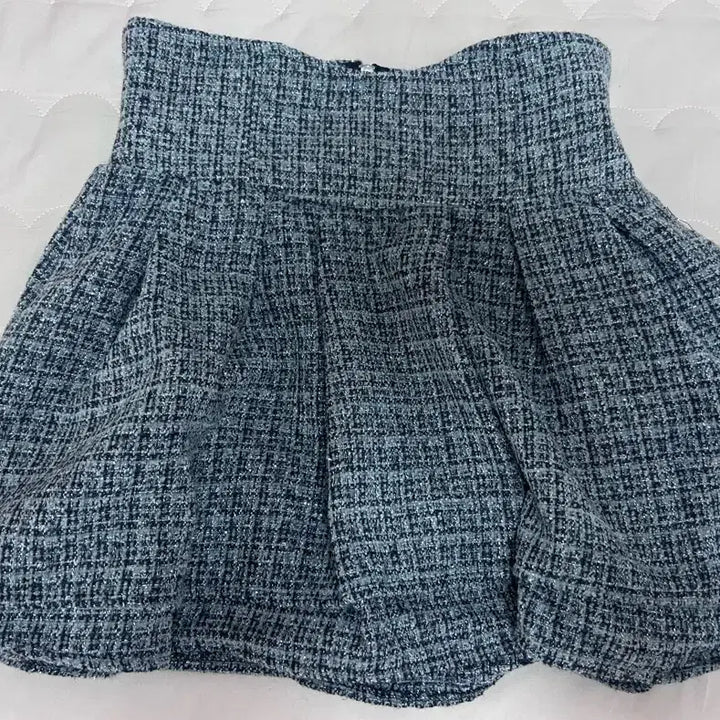 [BUNJANG] Michel Macaron Lame Tweed Mini Skirt / 미셸마카롱 라메 트위드 미각 스커트 치도리 일브스나걸리양지뢰양산형