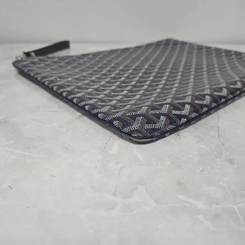 [BUNJANG] Goyard Blue Marine Clutch Bag GM / 고야드 블루 마린 클러치백 GM 판매