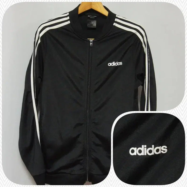 [BUNJANG] Adidas Black Jersey Training Jacket (Men&