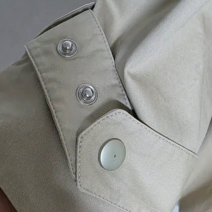 [BUNJANG] Naning9 Beige Cotton Jacket / 난닝구 면 자켓