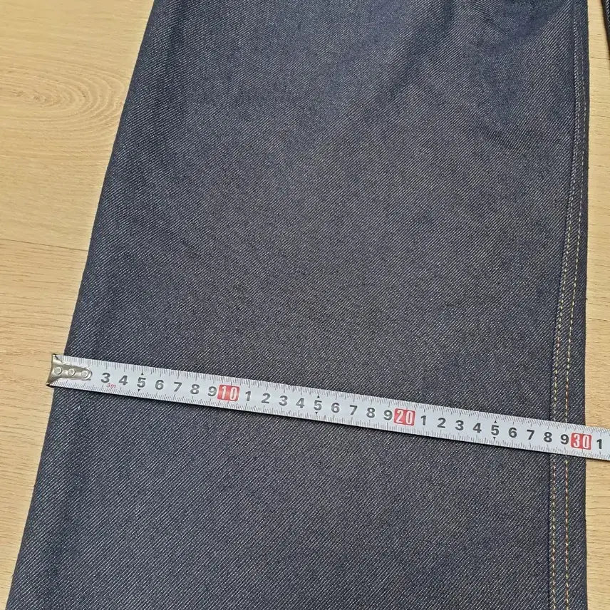 [BUNJANG] coor Wide Indigo Denim Jeans / coor쿠어 와이드인디고데님