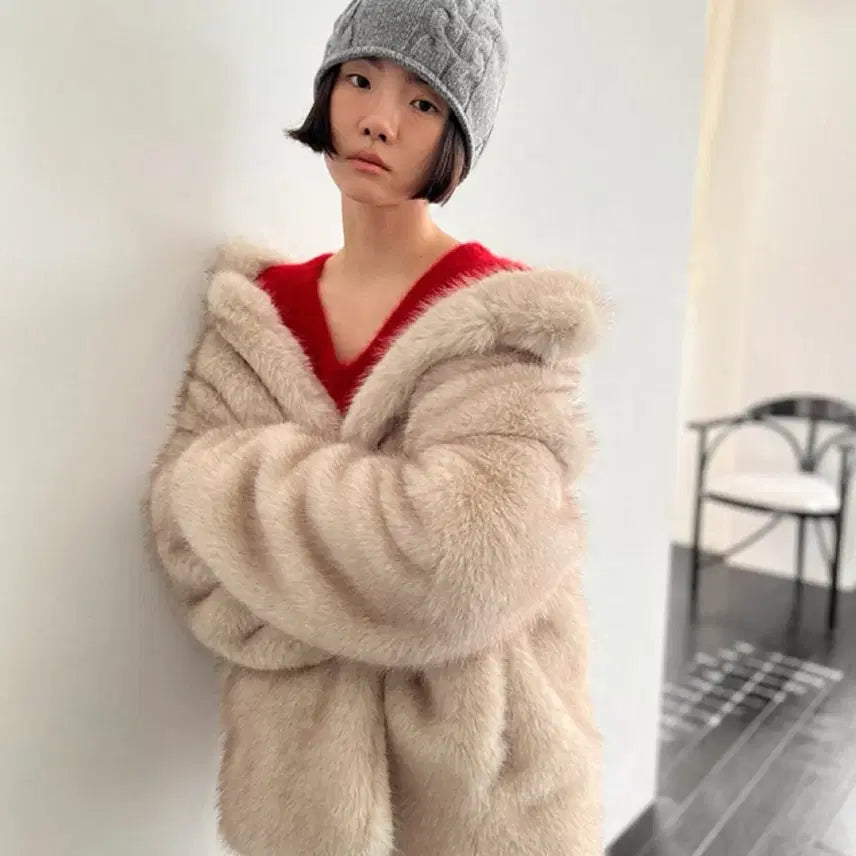[BUNJANG] Sys Faux Fur Jacket / Sys 시스 퍼자켓