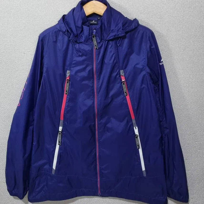 [BUNJANG] Nautica Purple Lightweight Windbreaker Jacket / M (66) 노티카 퍼플 경량 바람막이