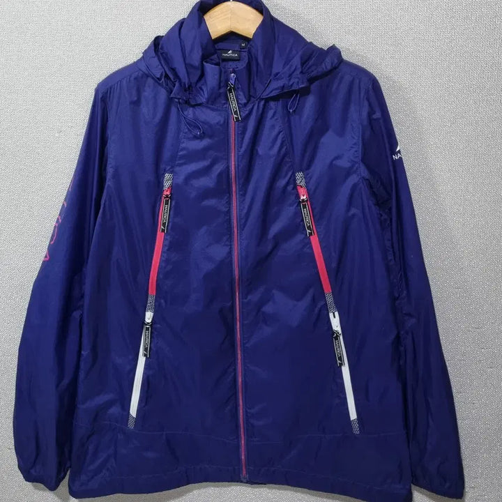 [BUNJANG] Nautica Purple Lightweight Windbreaker Jacket / M (66) 노티카 퍼플 경량 바람막이