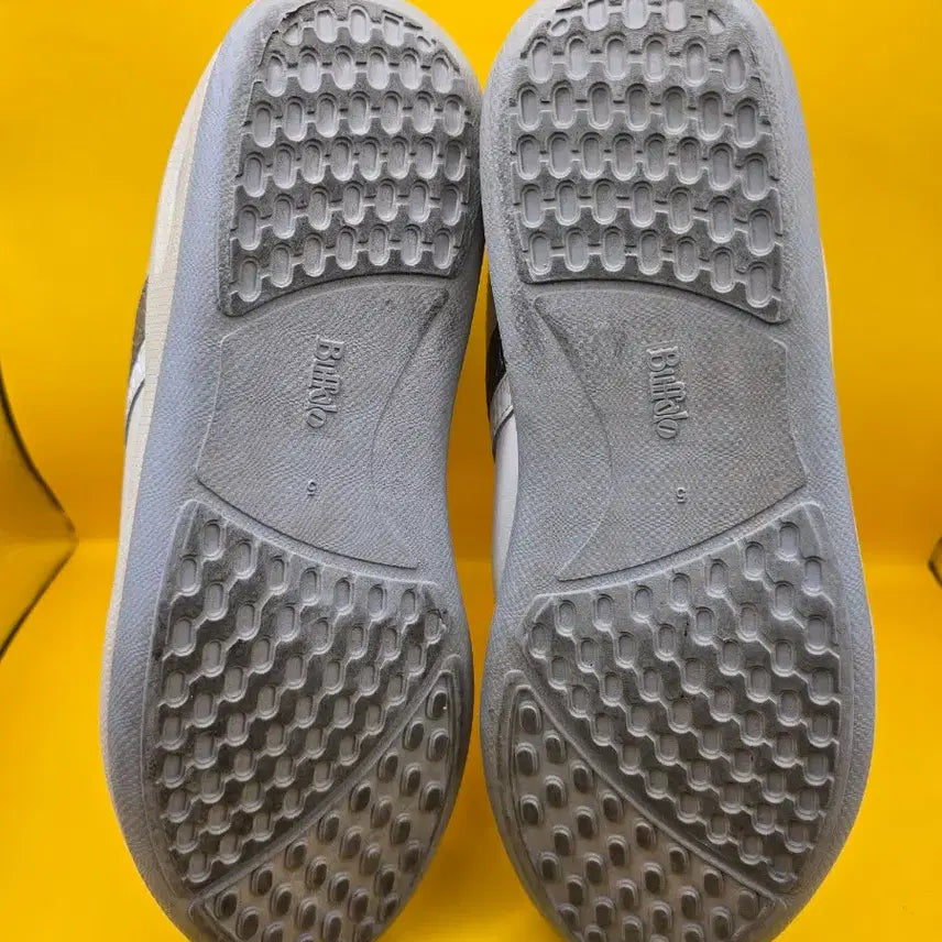 [BUNJANG] Buffalo Leather Sneakers / 버팔로 남성 가죽 운동화 250 / 굽 약 3cm