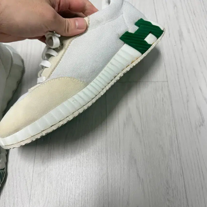 [BUNJANG] Hermes Sneakers White/Beige / 에르메스 스니커즈 화이트/베이지