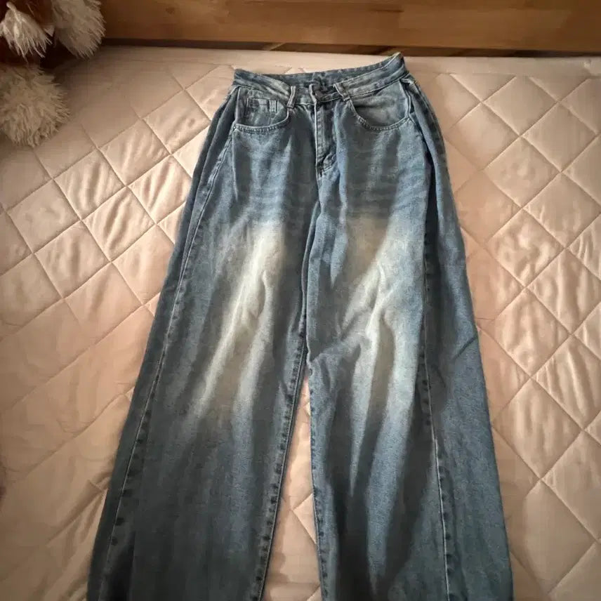[BUNJANG] Pin-tuck Jeans / 핀턱 청바지