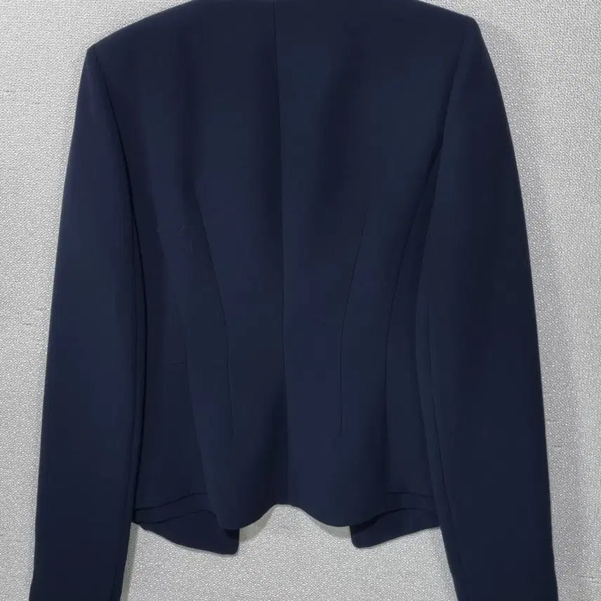 [BUNJANG] LINE Navy Open Jacket / XS (44) LINE 라인 네이비 오픈형 자켓