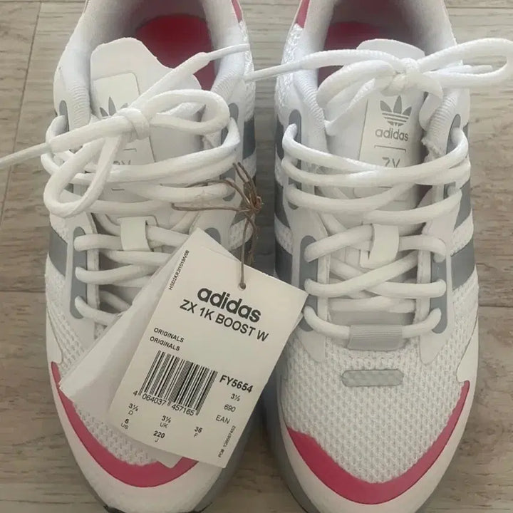 [BUNJANG] Adidas ZX 1K Boost White Pink Women&