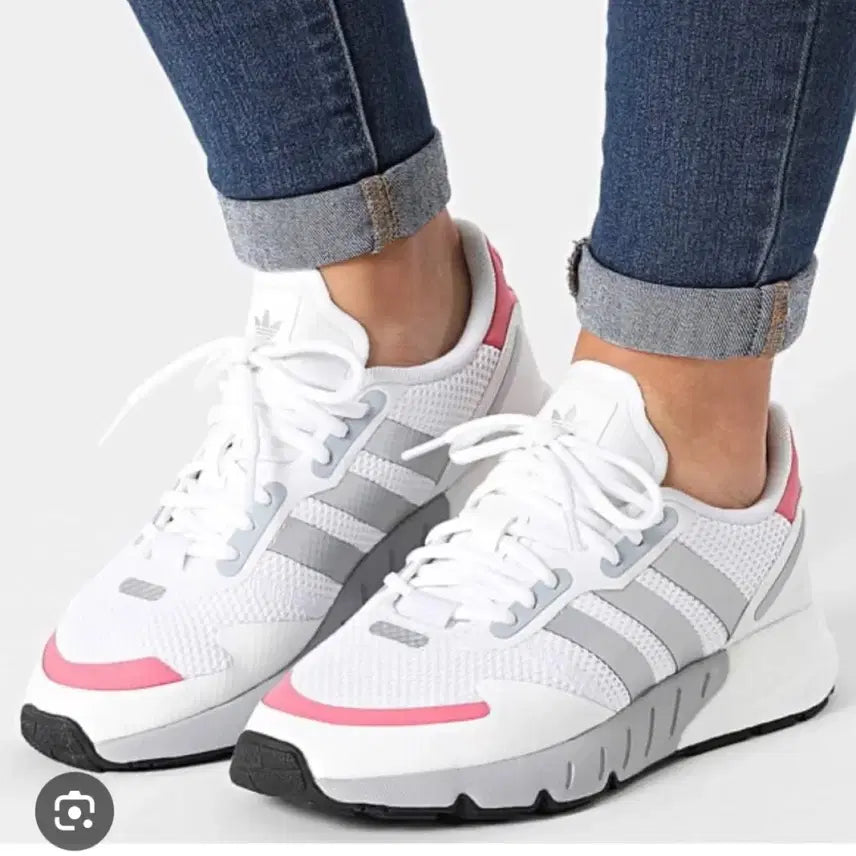 [BUNJANG] Adidas ZX 1K Boost White Pink Women&