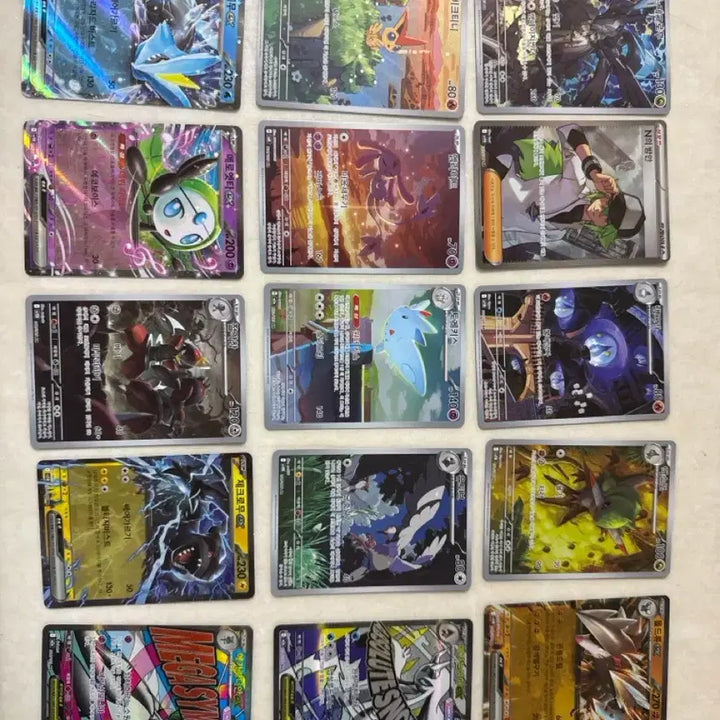 [BUNJANG] Pokemon EX/SR Card Collection / 포켓몬 카드 게임 EX/SR 모음