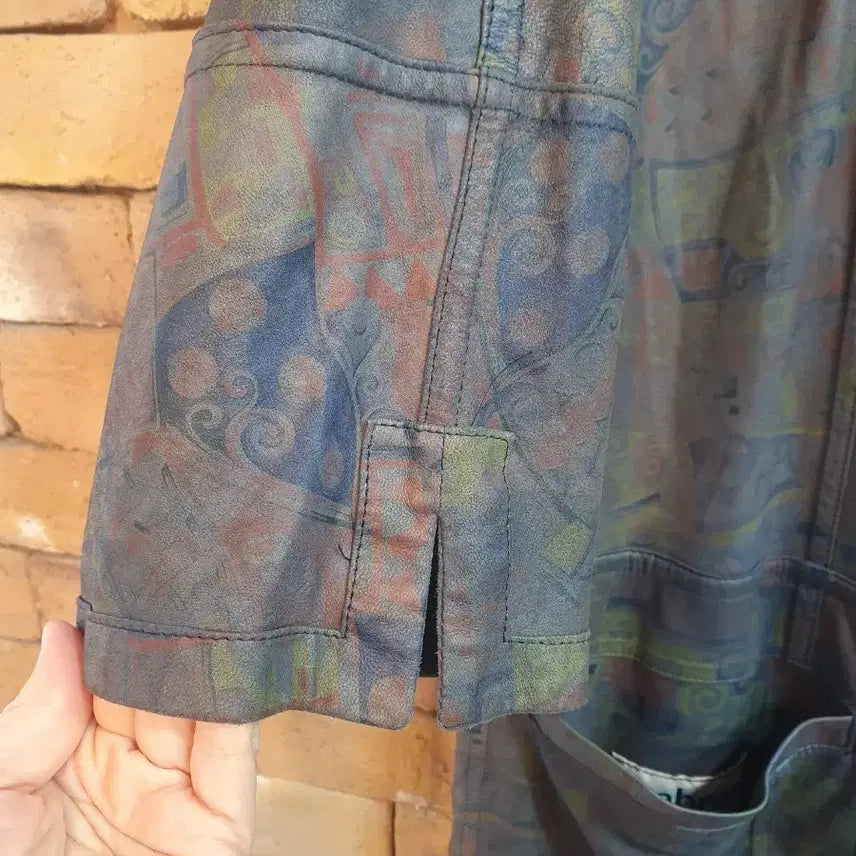 [BUNJANG] Mabrun Leather Long Coat / Mabrun 가죽 롱 코트 40사이즈