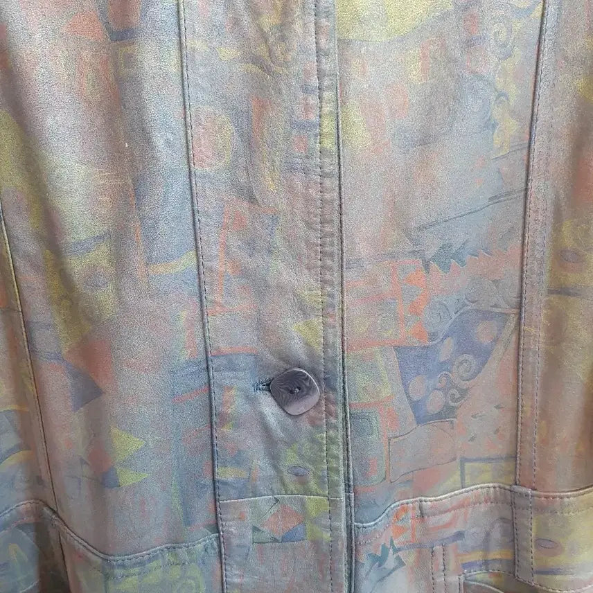 [BUNJANG] Mabrun Leather Long Coat / Mabrun 가죽 롱 코트 40사이즈