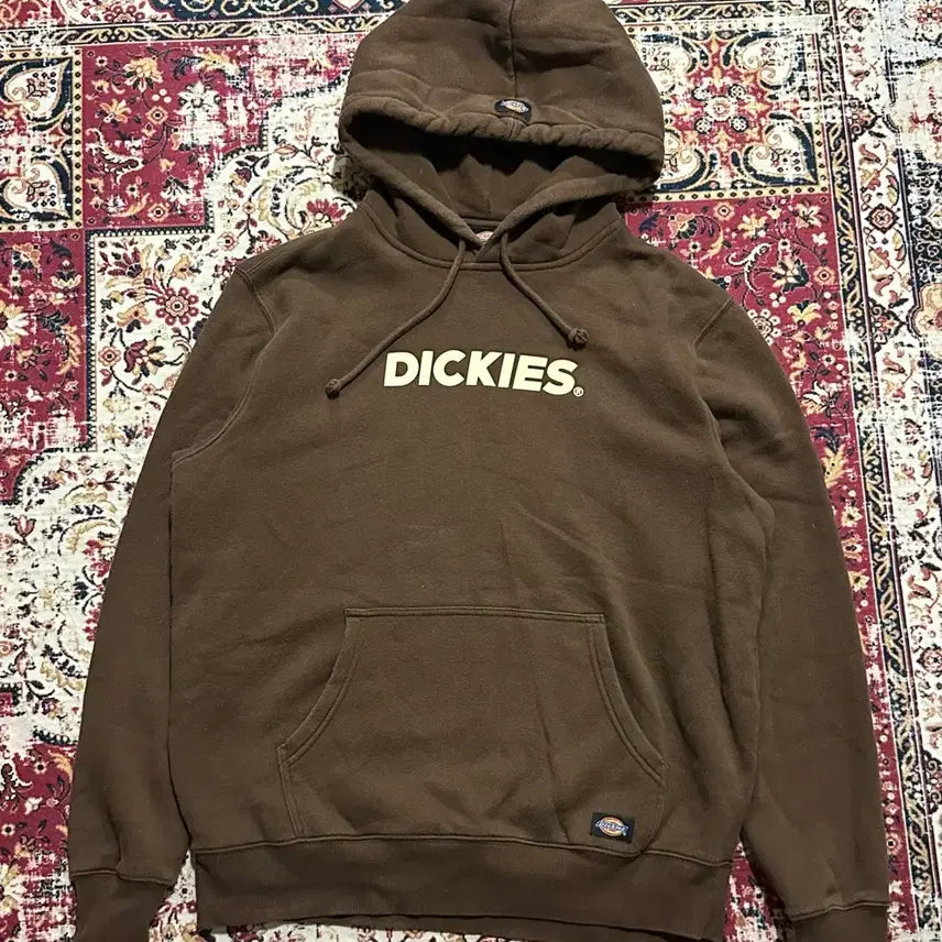 [BUNJANG] Dickies Brown Hoodie / 디키즈 브라운 후드티