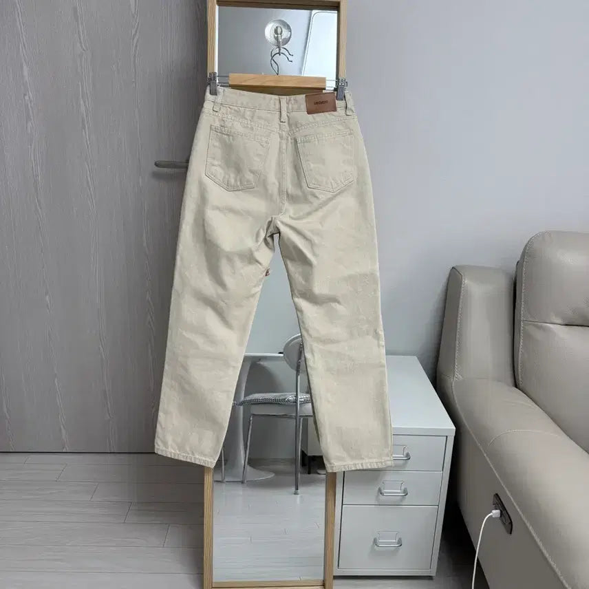 [SOLD OUT] 라이크유 아이보리 데님 팬츠